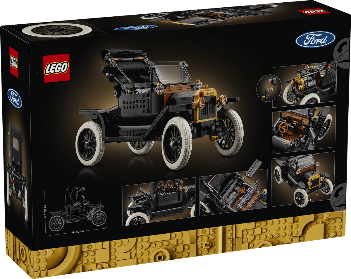 LEGO Icons Ford Model T Car Kit for Adults 11376
