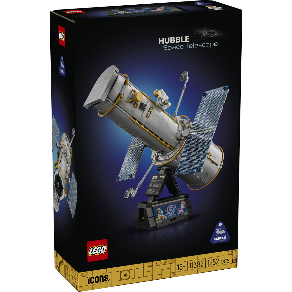 LEGO Icons Hubble Space Telescope Building Set 11382