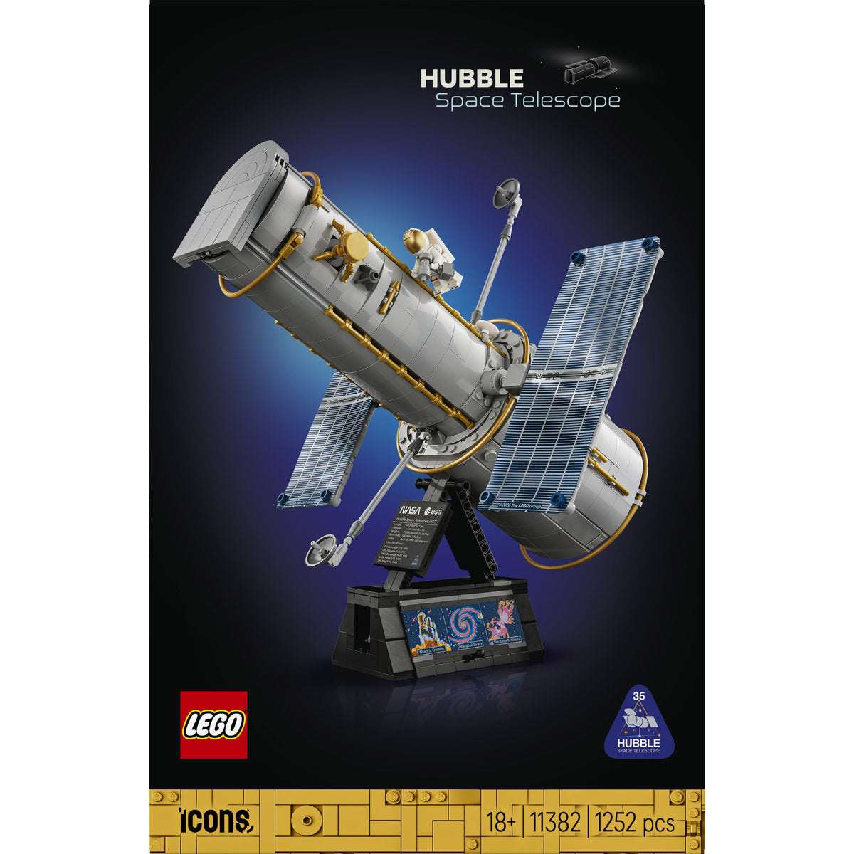 LEGO Icons Hubble Space Telescope Building Set 11382