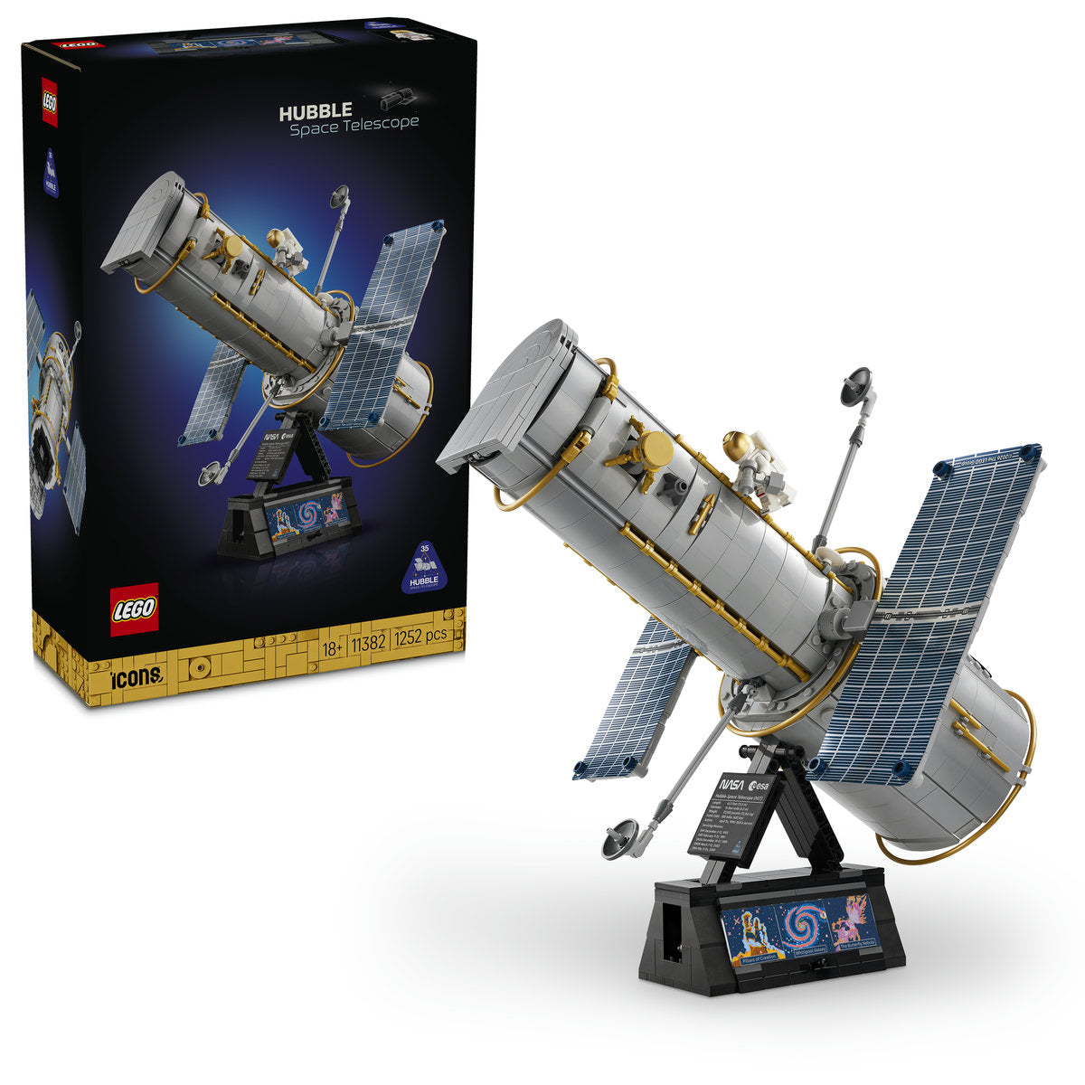 LEGO Icons Hubble Space Telescope Building Set 11382