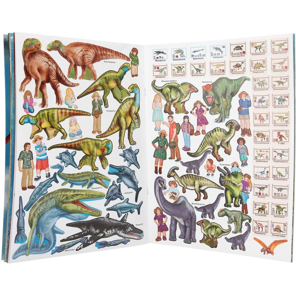 Dino World Create Your Own Zoo Activity and Sticker book