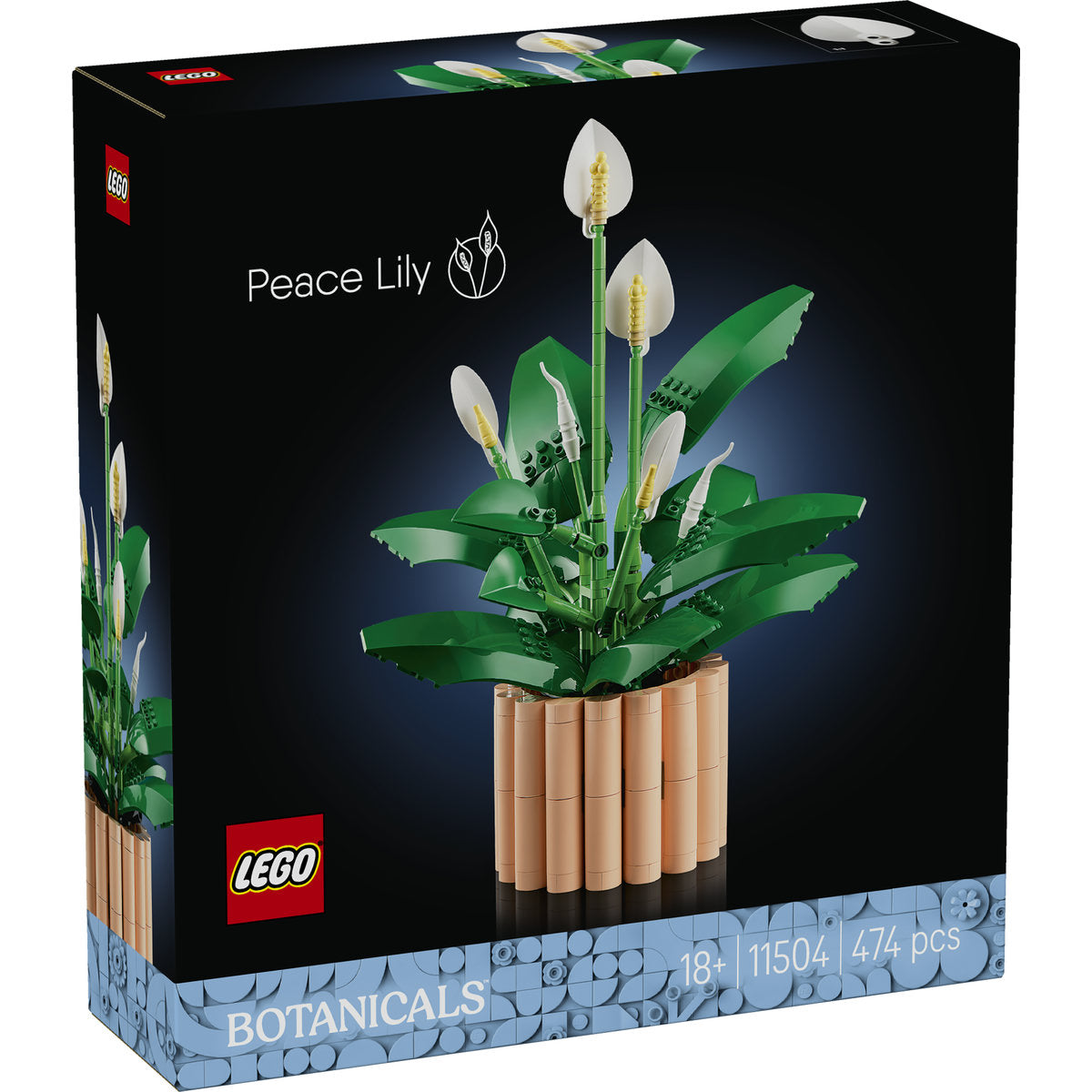 LEGO Botanicals Peace Lily Flower Decor Set 11504