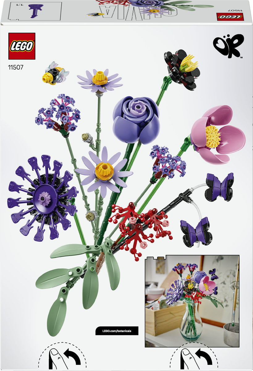 LEGO Botanicals Olivia Rodrigo Flower Bouquet Building Set 11507
