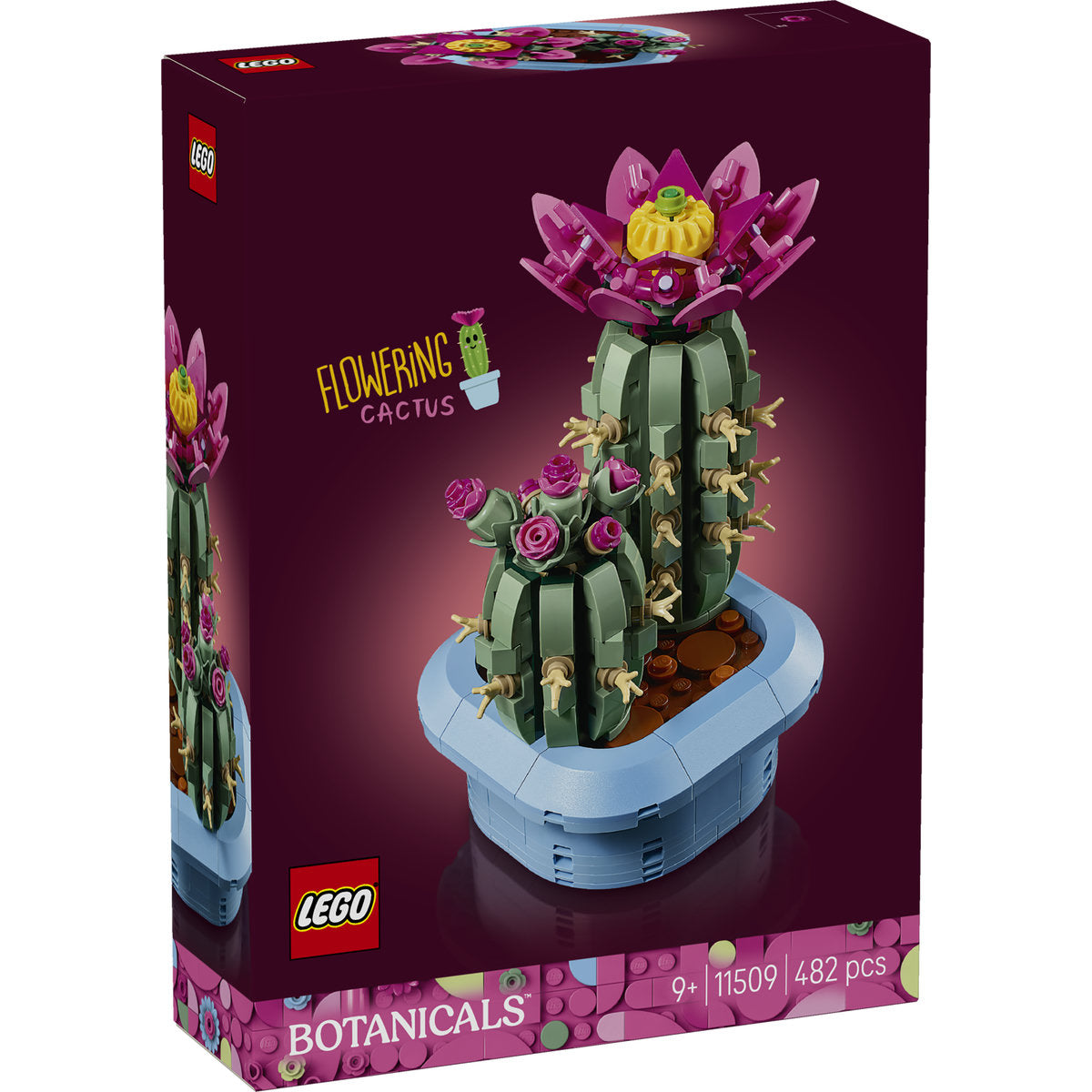 LEGO Botanicals Flowering Cactus - Faux Plants 11509