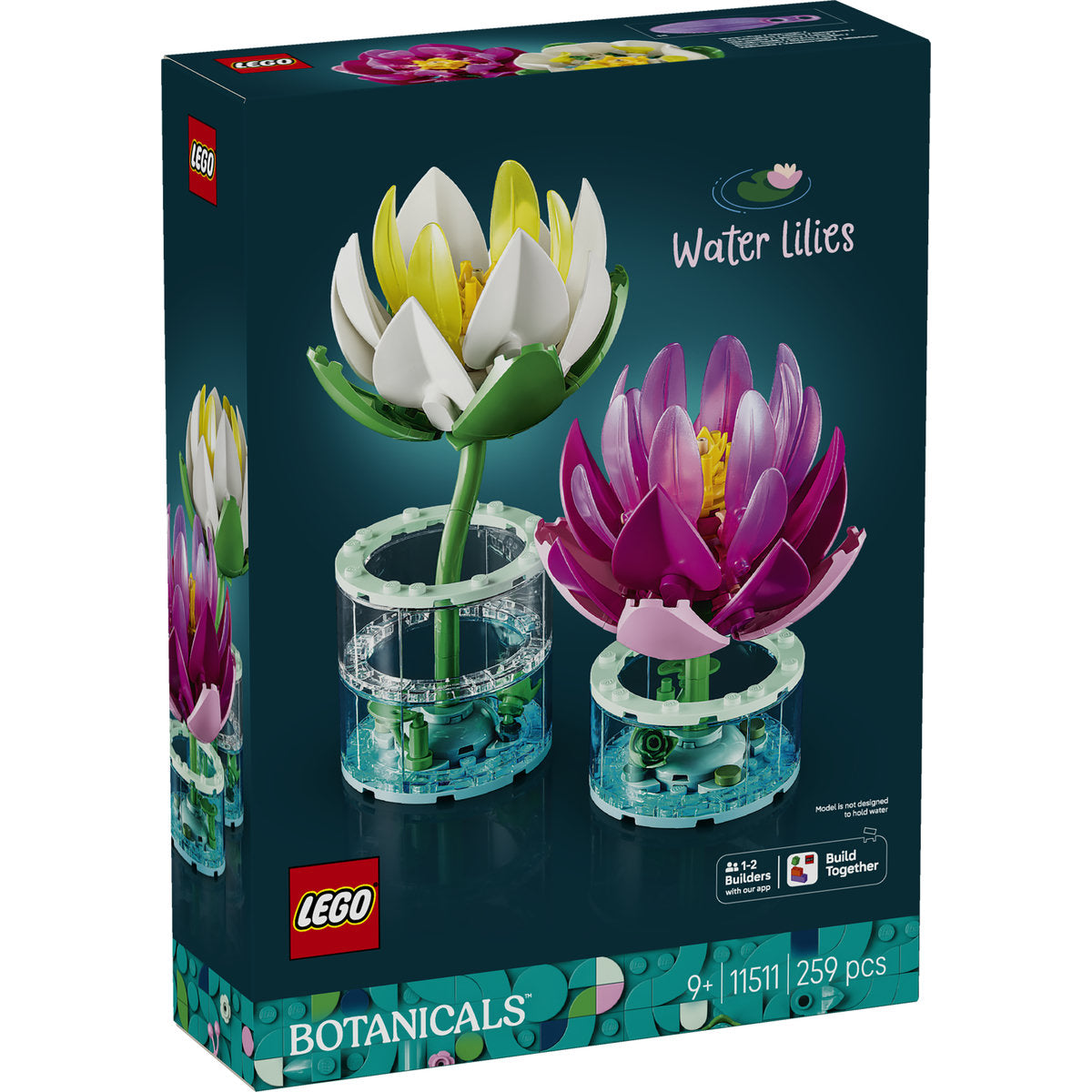 LEGO Botanicals Water Lilies Artificial Plants Building Set 11511