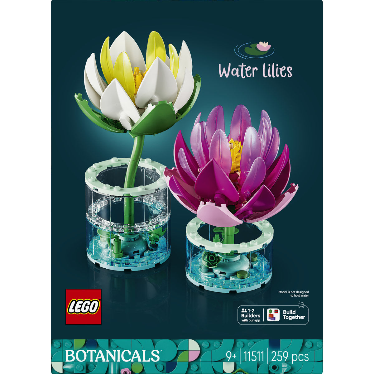 LEGO Botanicals Water Lilies Artificial Plants Building Set 11511