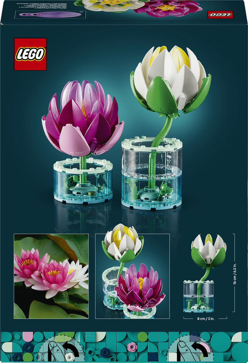 LEGO Botanicals Water Lilies Artificial Plants Building Set 11511