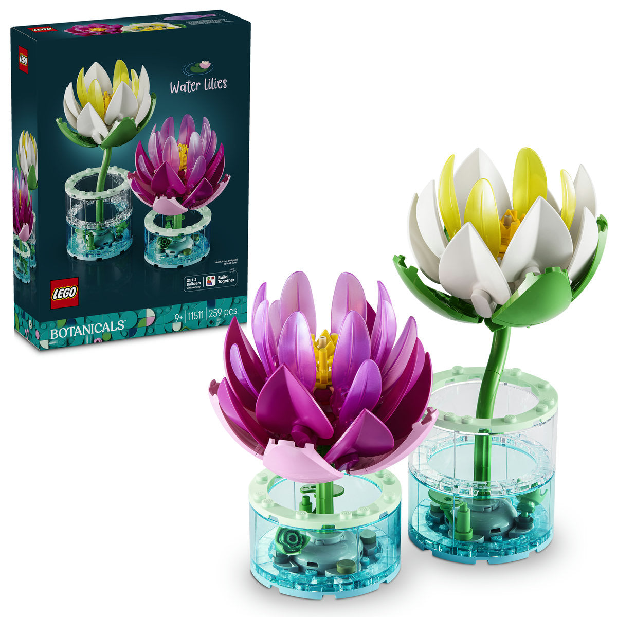 LEGO Botanicals Water Lilies Artificial Plants Building Set 11511