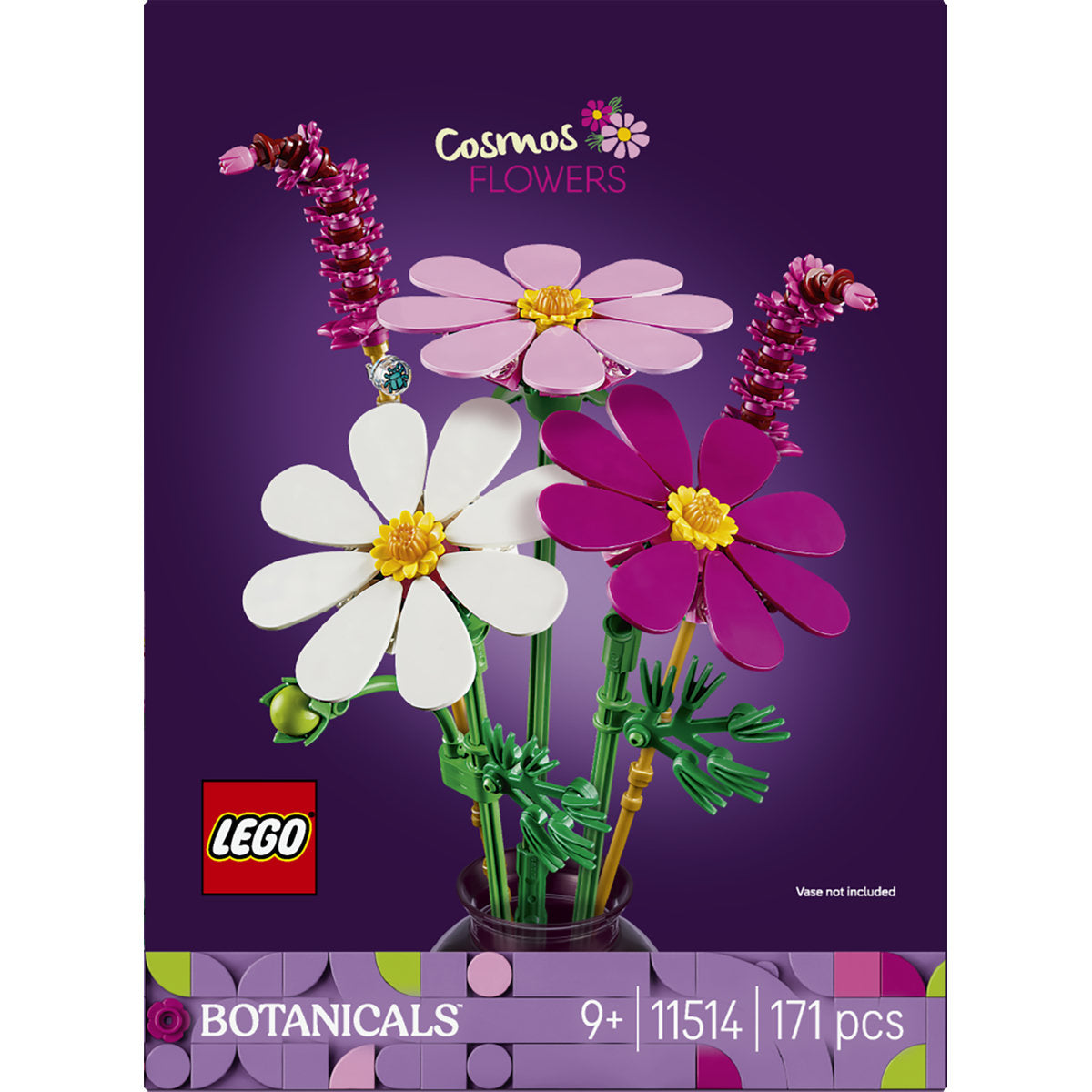 LEGO Botanicals Cosmos Flowers Building Set 11514