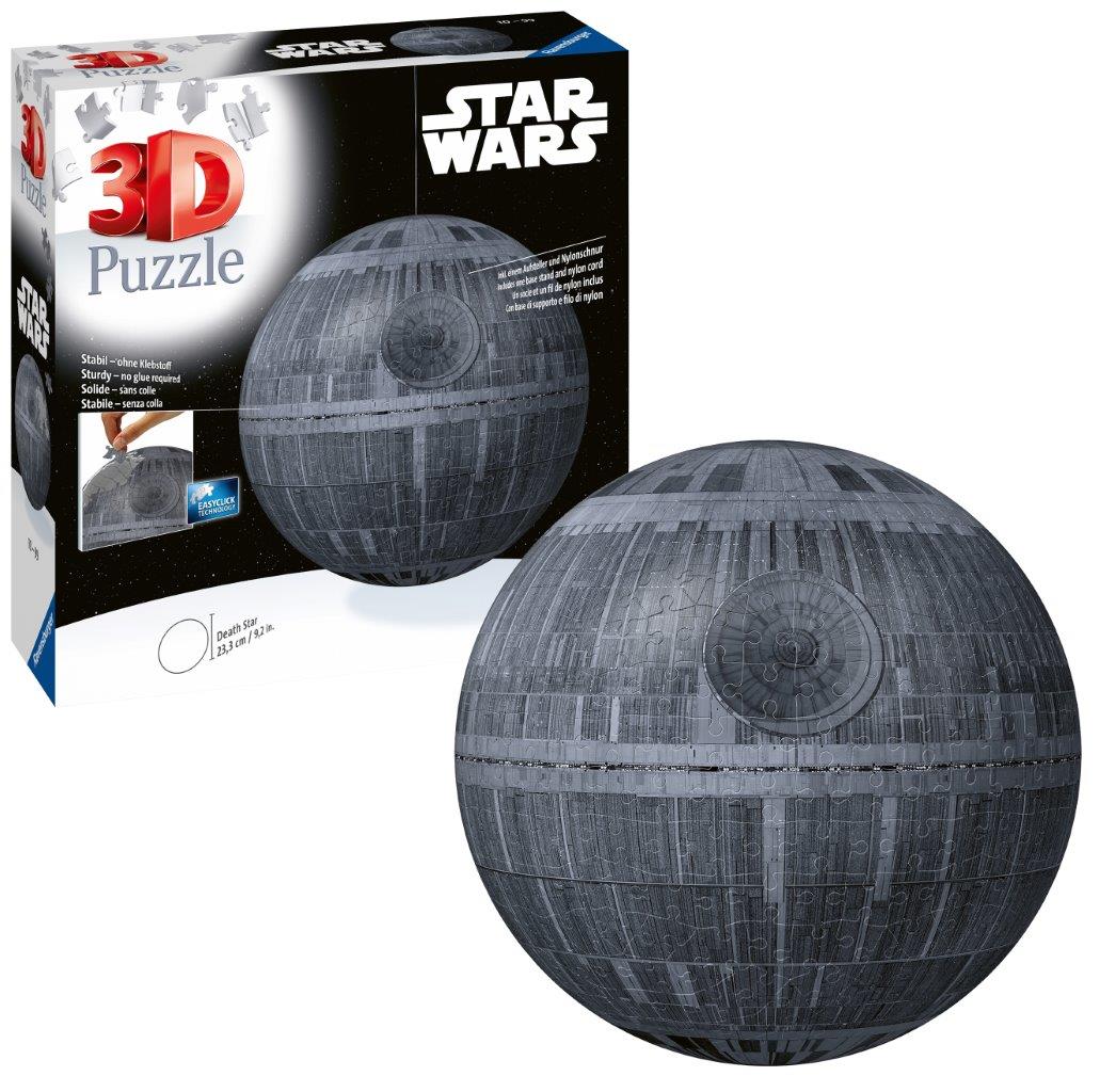 Ravensburger Star Wars Death Star 540 Piece 3D Puzzle Ball