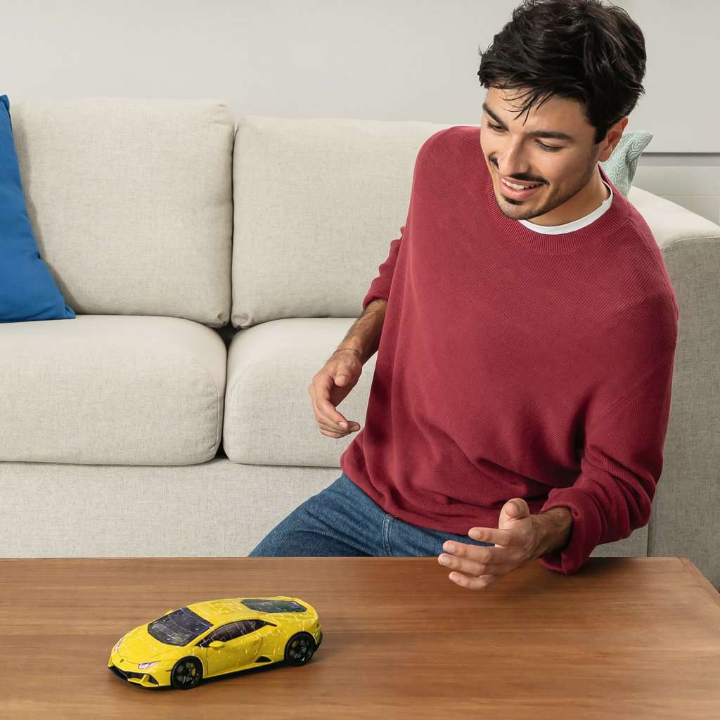 Ravensburger Lamborghini Huracan Yellow 108 Piece 3D Jigsaw Puzzle