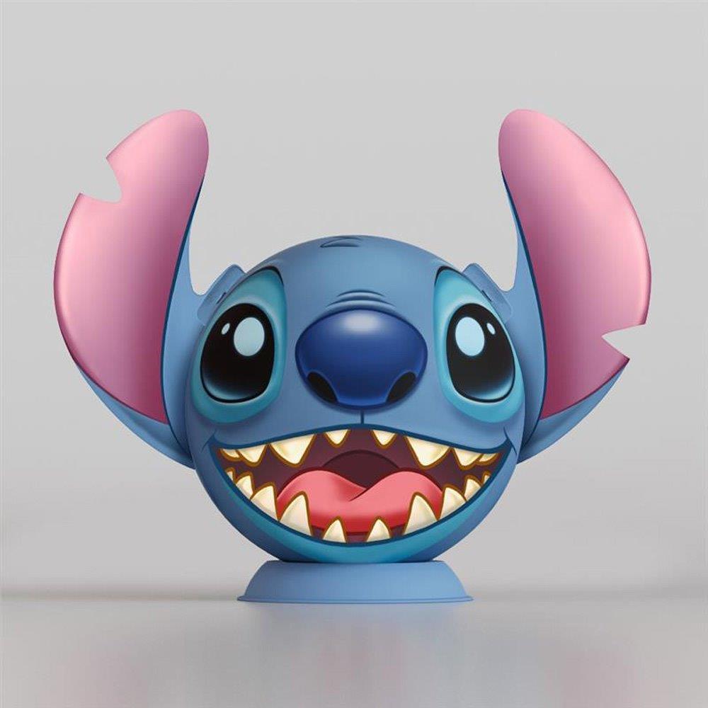 Ravensburger Stitch with Ears 3D Puzzle Ball, 72 Piece Jigsaw Puzzle