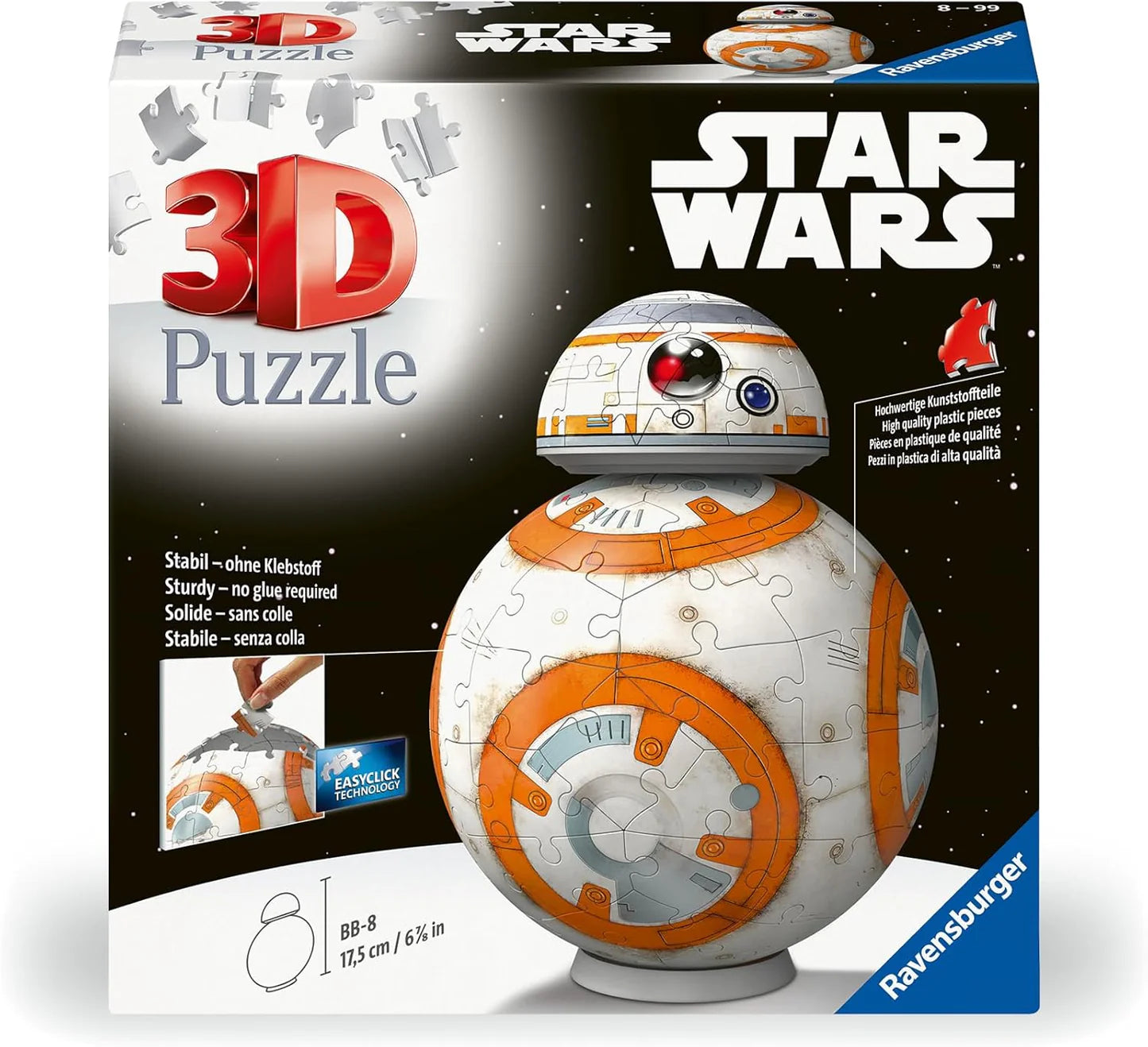 3D Star Wars BB8 99pc Puzzle