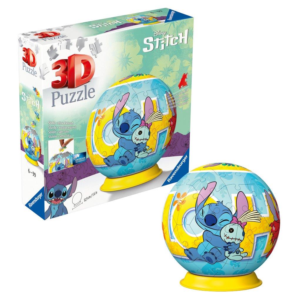 Disney Stitch 3D Puzzle 72pc puzzle