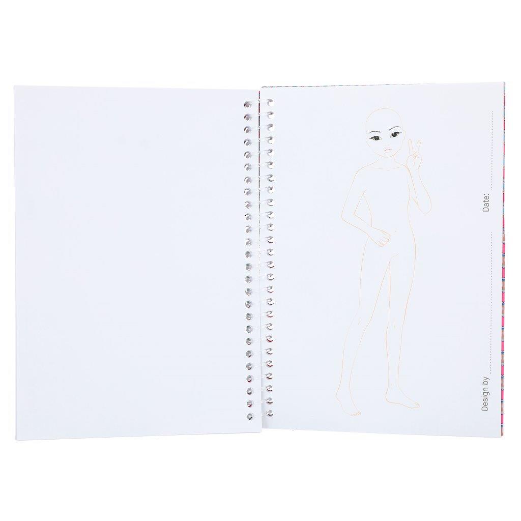 TOPModel Pocket Colouring Book