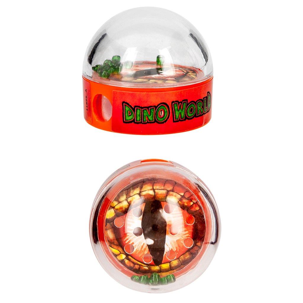 Dino World pencil sharpener Asst