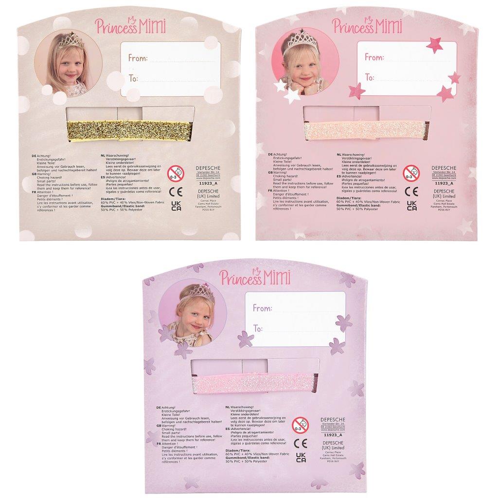Princess Mimi Tiara Hairband Assortment