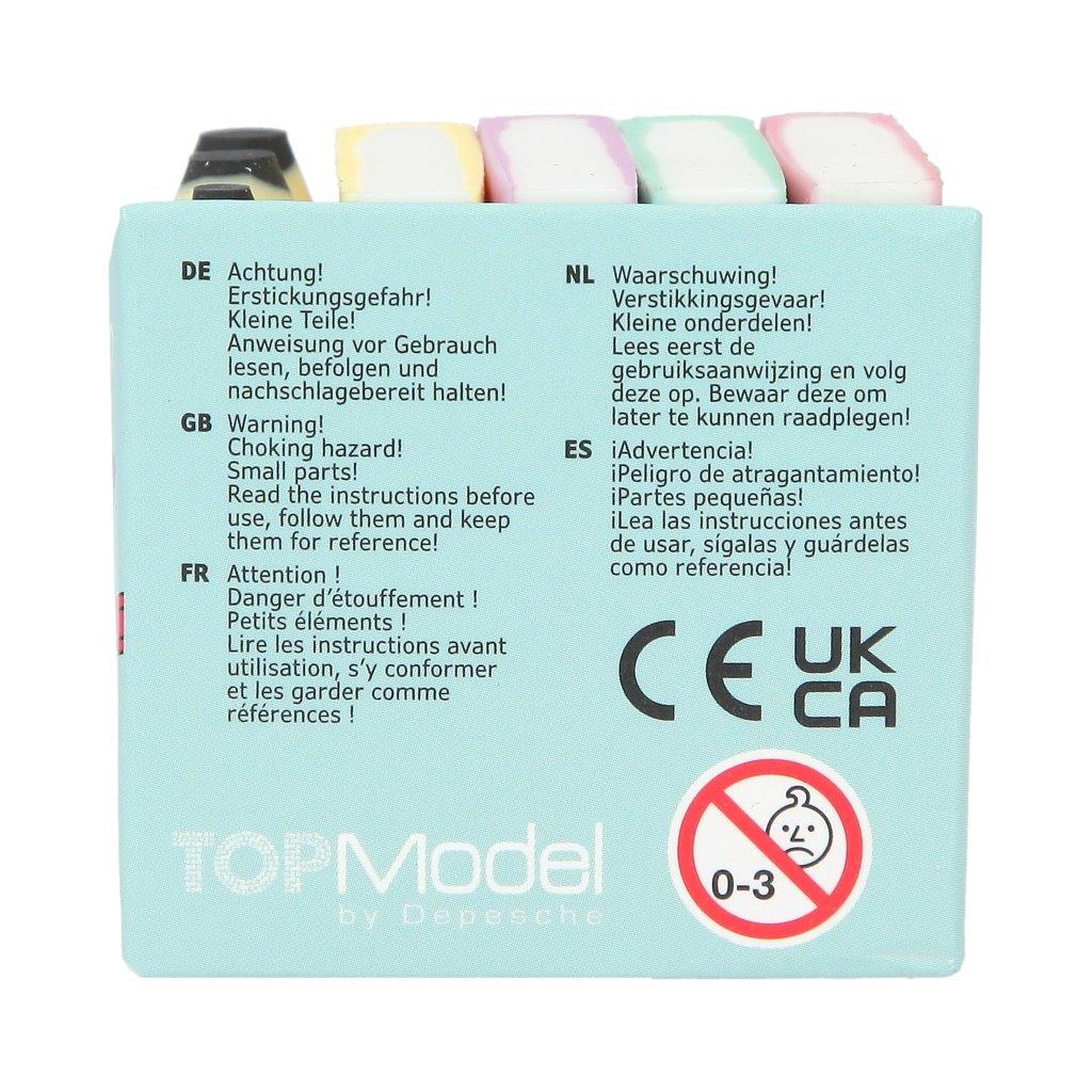 TOPModel Eraser Set