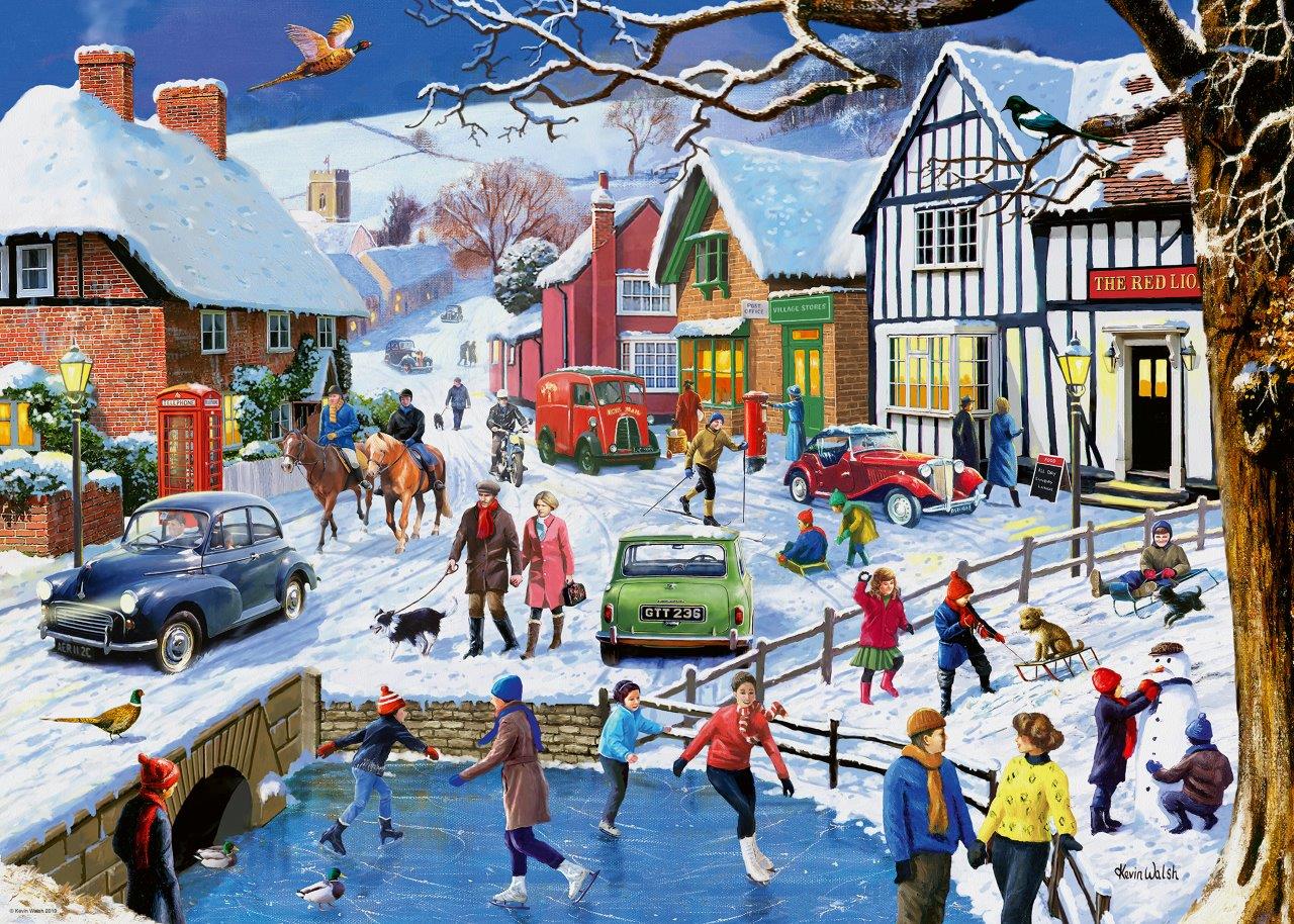 Leisure Days 3: Winter Village 1000pc puzzles