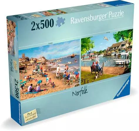 Ravensburger Picturesque Norfolk 2x500 Piece Jigsaw Puzzles
