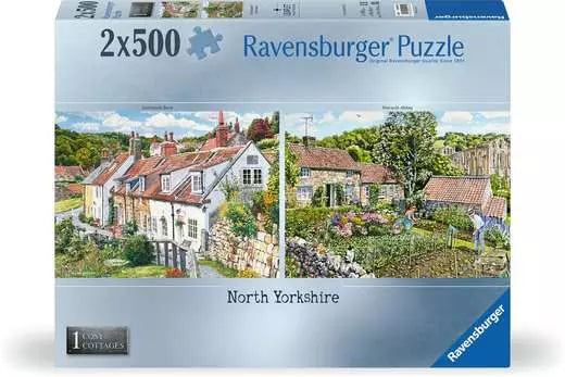 Cosy Cottage .No 1 North Yorkshire 2x500pc puzzle