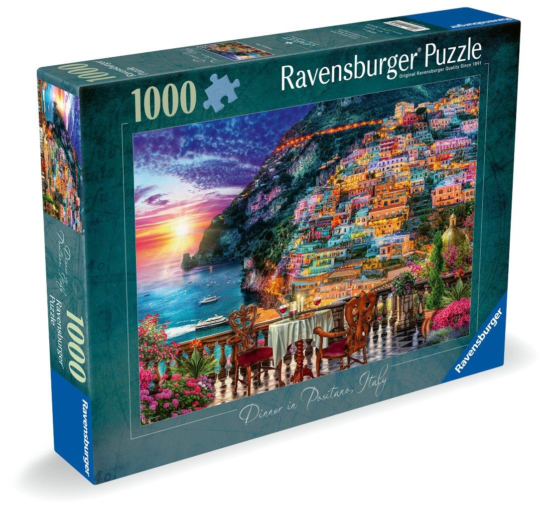 Dinner in Positano 1000pc puzzle