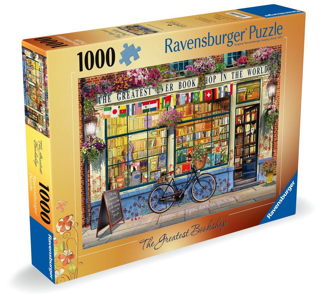 The Greatest Bookshop 1000pc puzzle