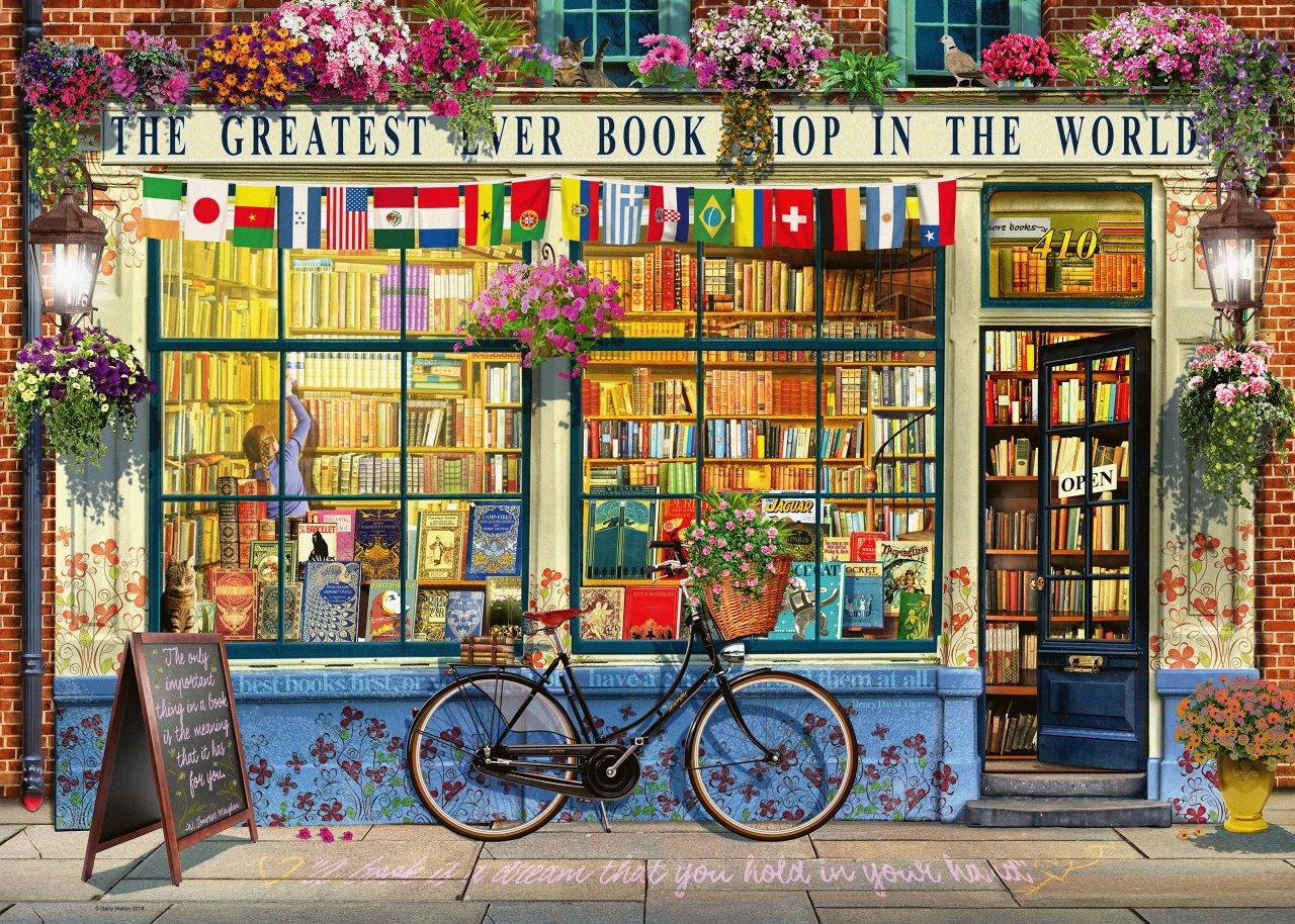 The Greatest Bookshop 1000pc puzzle