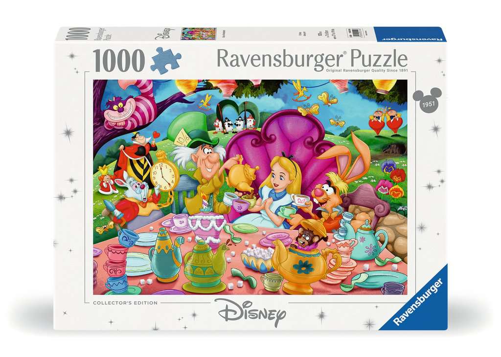 Ravensburger Alice in Wonderland 1000 Piece Jigsaw Puzzle