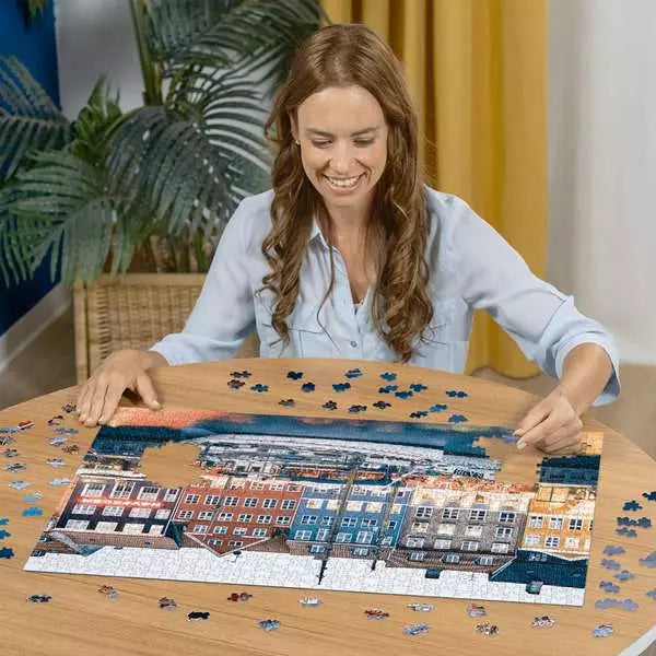 Ravensburger Copenhagen Denmark 1000 Piece Jigsaw Puzzle