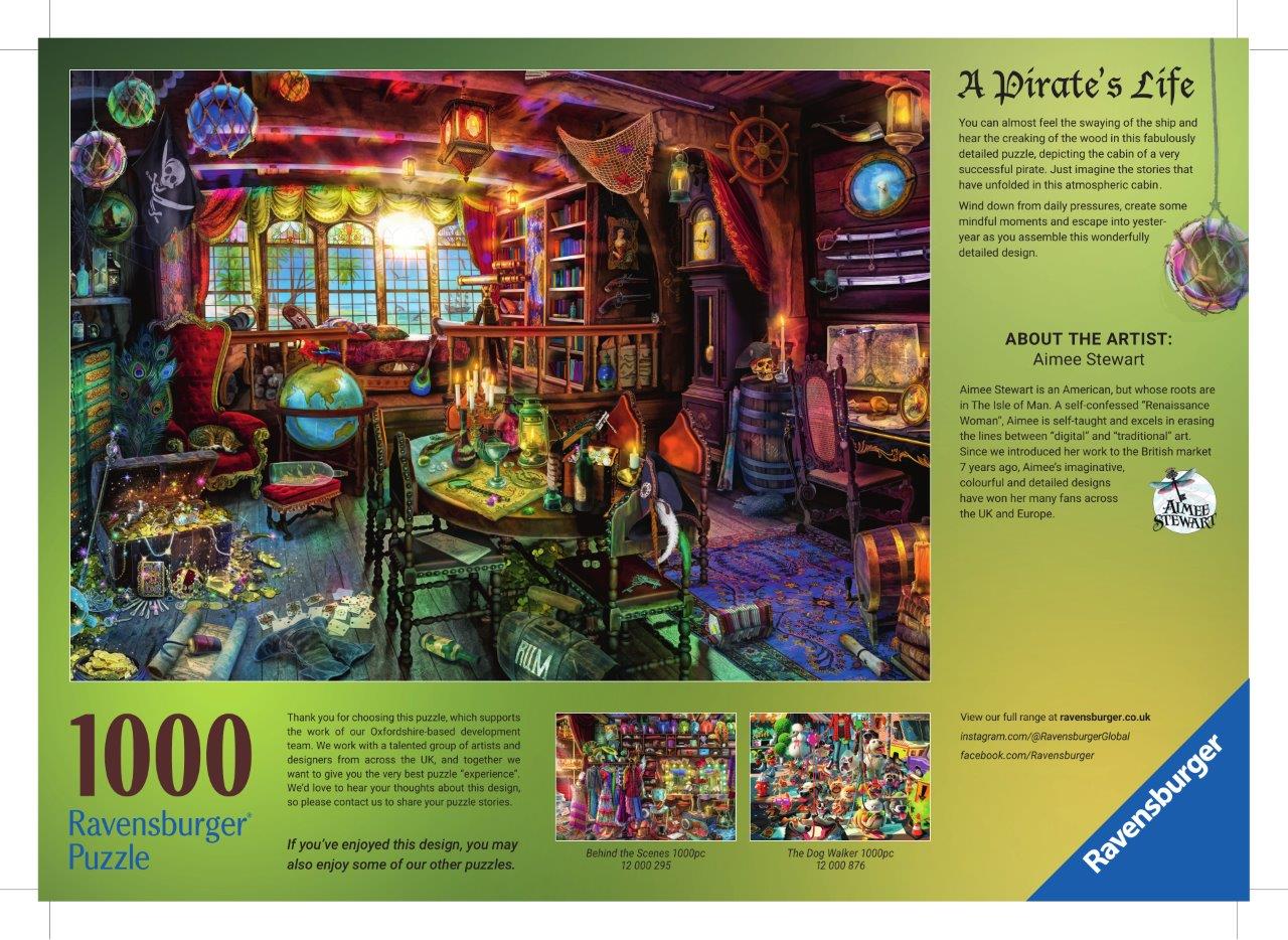 A Pirate's Life! 1000pc puzzle