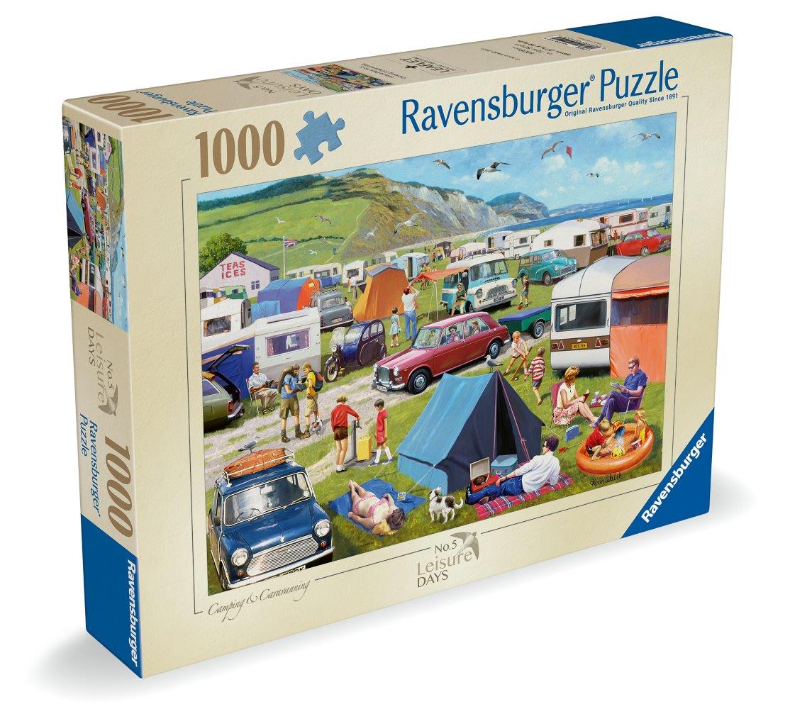 Ravensburger Camping & Caravanning 1000 Piece Jigsaw Puzzle