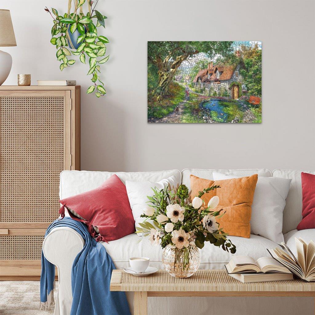 Flower Hill Lane 1000pc puzzle