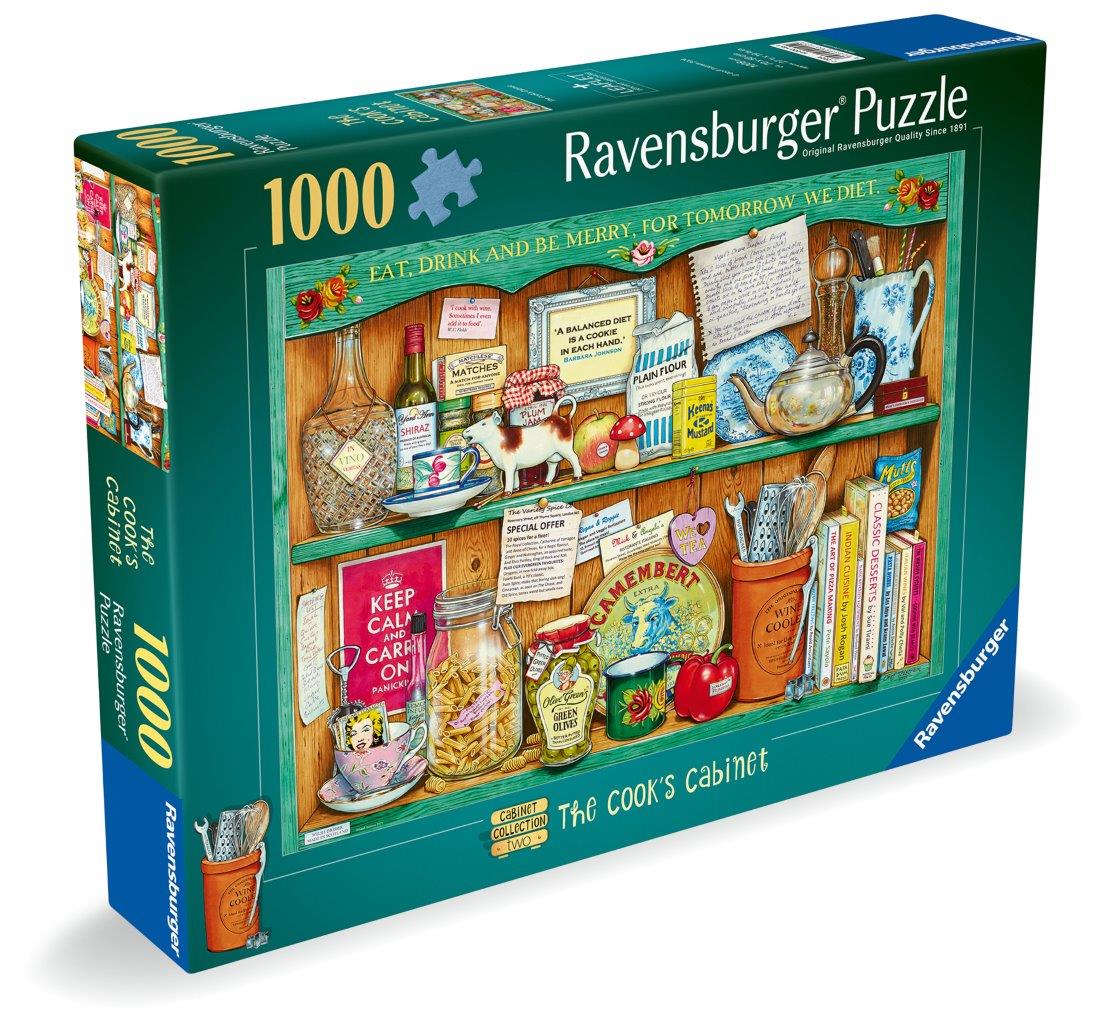 Ravensburger The Cook's Cabinet No.2 1000 Piece Jigsaw Puzzle