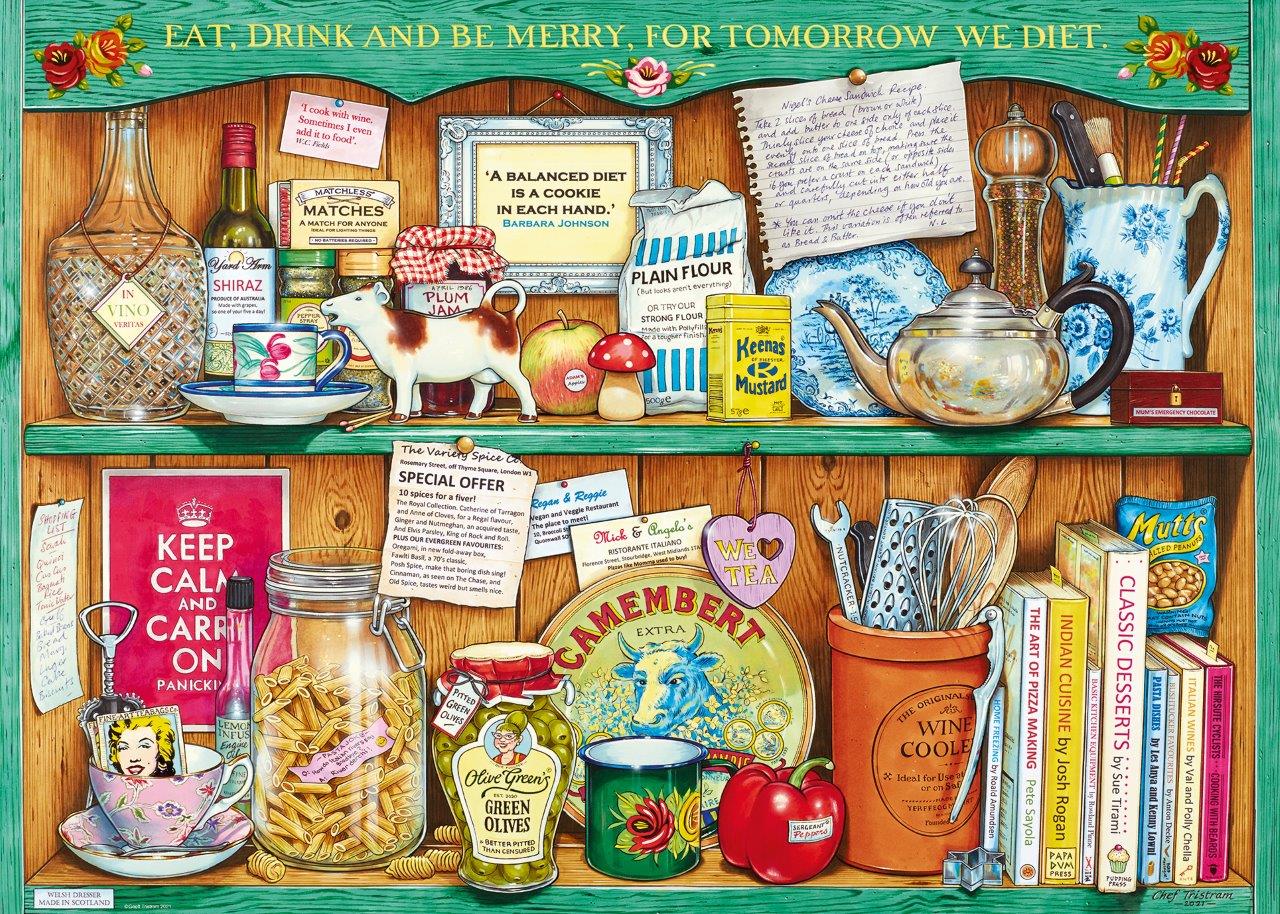 Ravensburger The Cook's Cabinet No.2 1000 Piece Jigsaw Puzzle