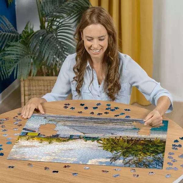 Ravensburger Beautiful Islands Caribbean Paradise 1000 Piece Jigsaw Puzzle