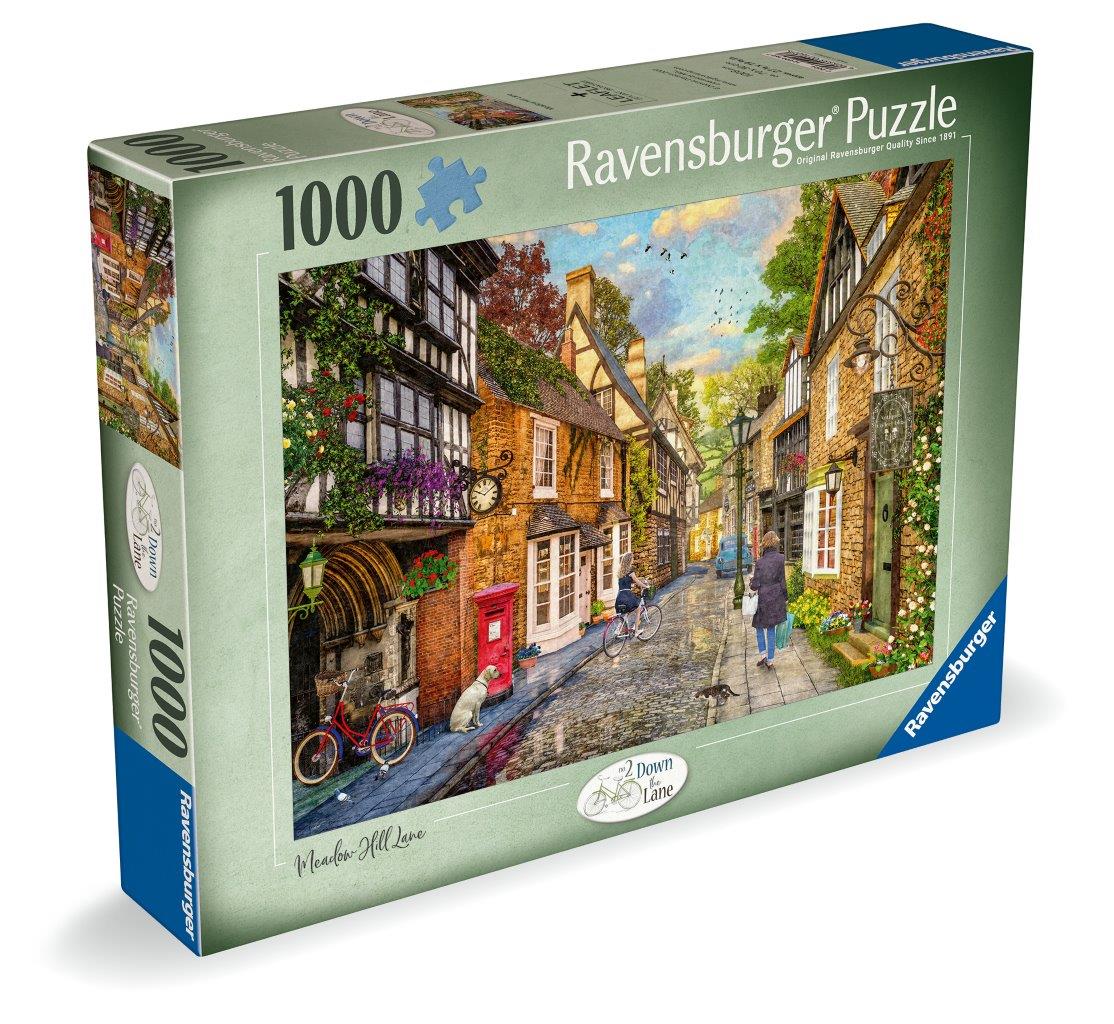 Ravensburger Meadow Hill Lane 1000 Piece Jigsaw Puzzle