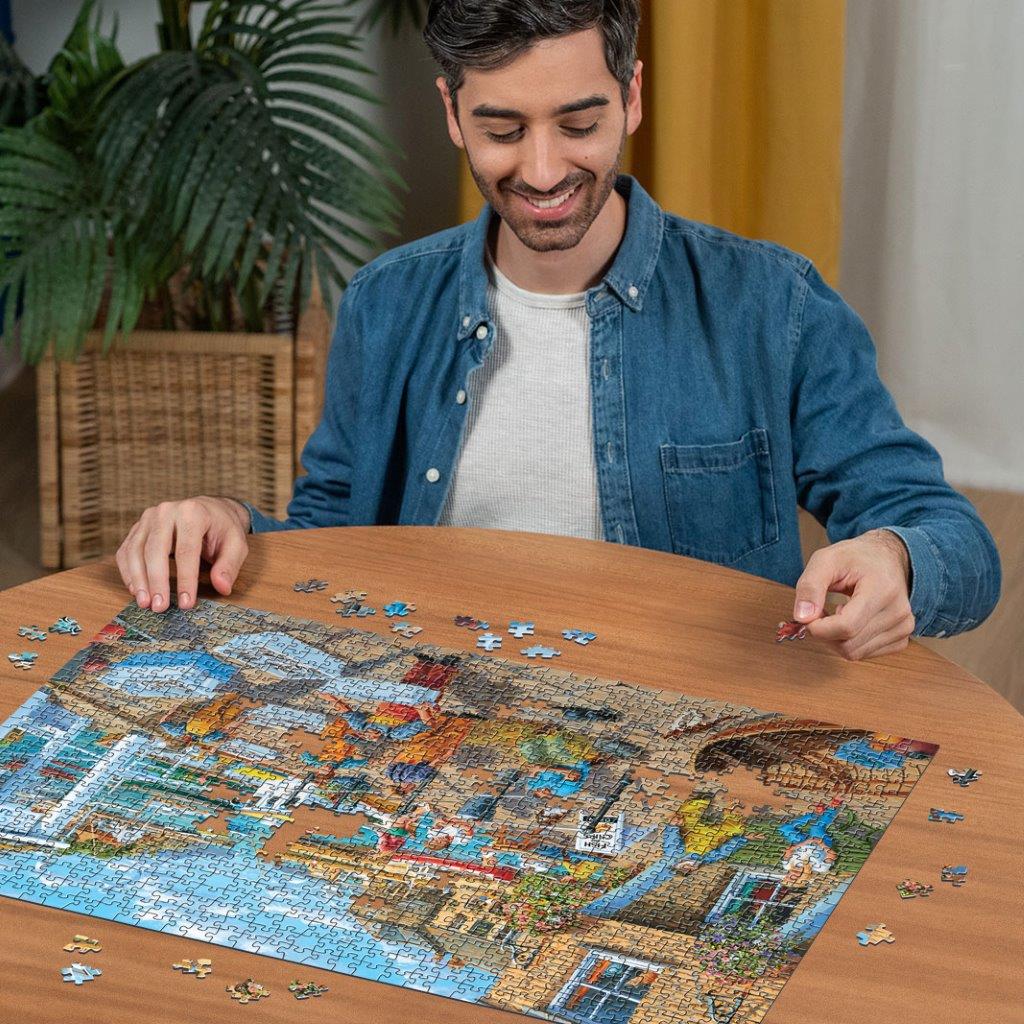 Ravensburger Fisherman's Life 1000 Piece Jigsaw Puzzle
