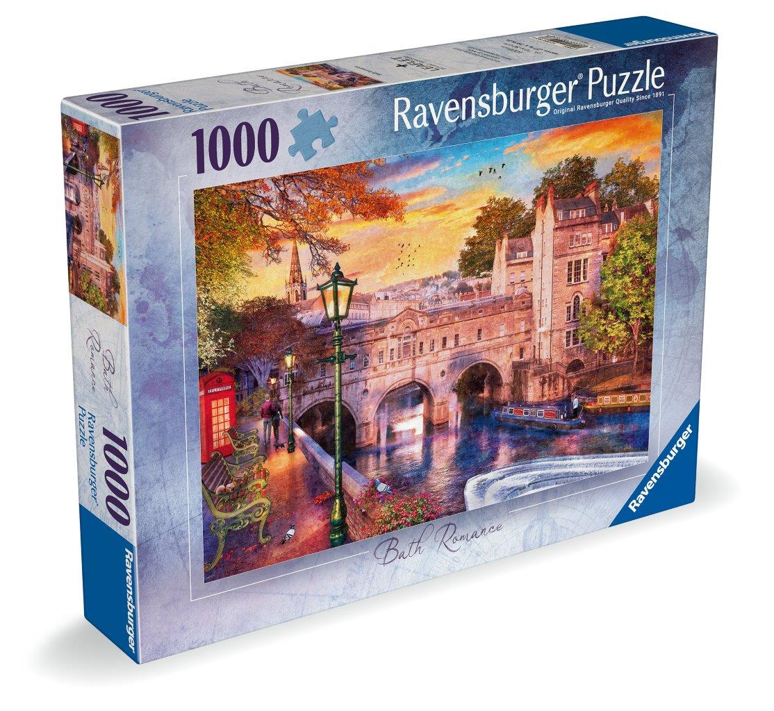 Ravensburger Bath Romance 1000 Piece Jigsaw Puzzle