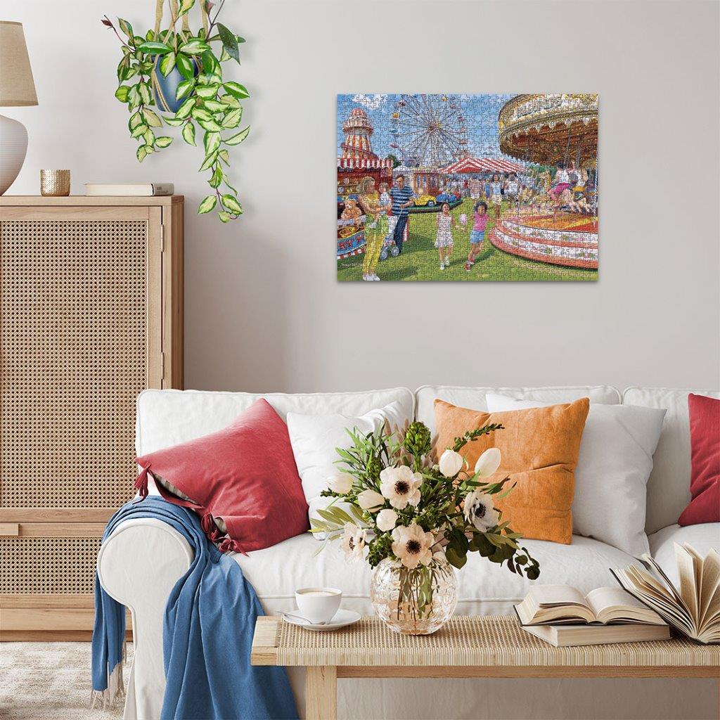 Ravensburger Vintage Fairground Fun 1000 Piece Jigsaw Puzzle