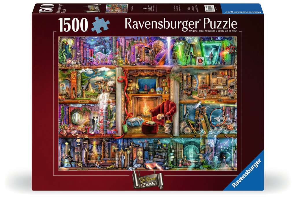 Ravensburger The Grand Library 1500 Piece Jigsaw Puzzle