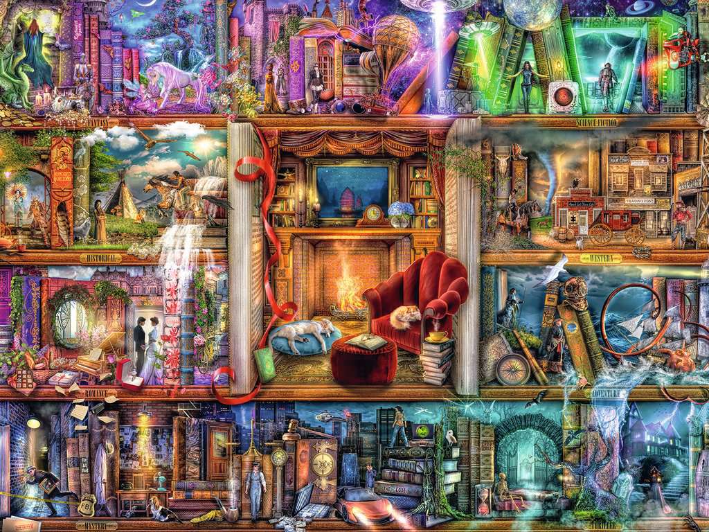 Ravensburger The Grand Library 1500 Piece Jigsaw Puzzle