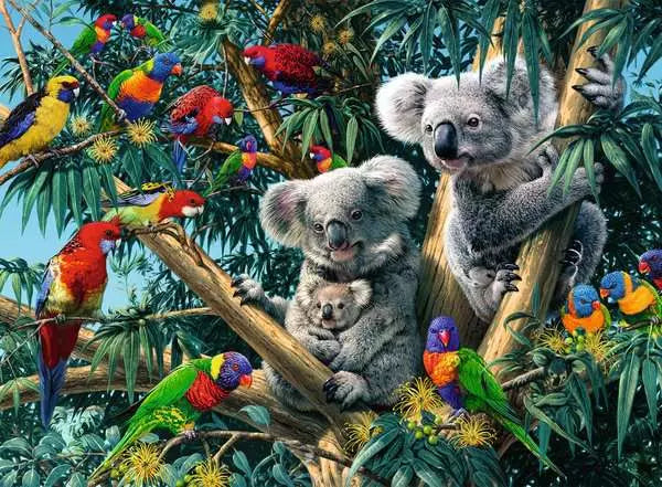 Koalas in a Tree 500pc puzzle