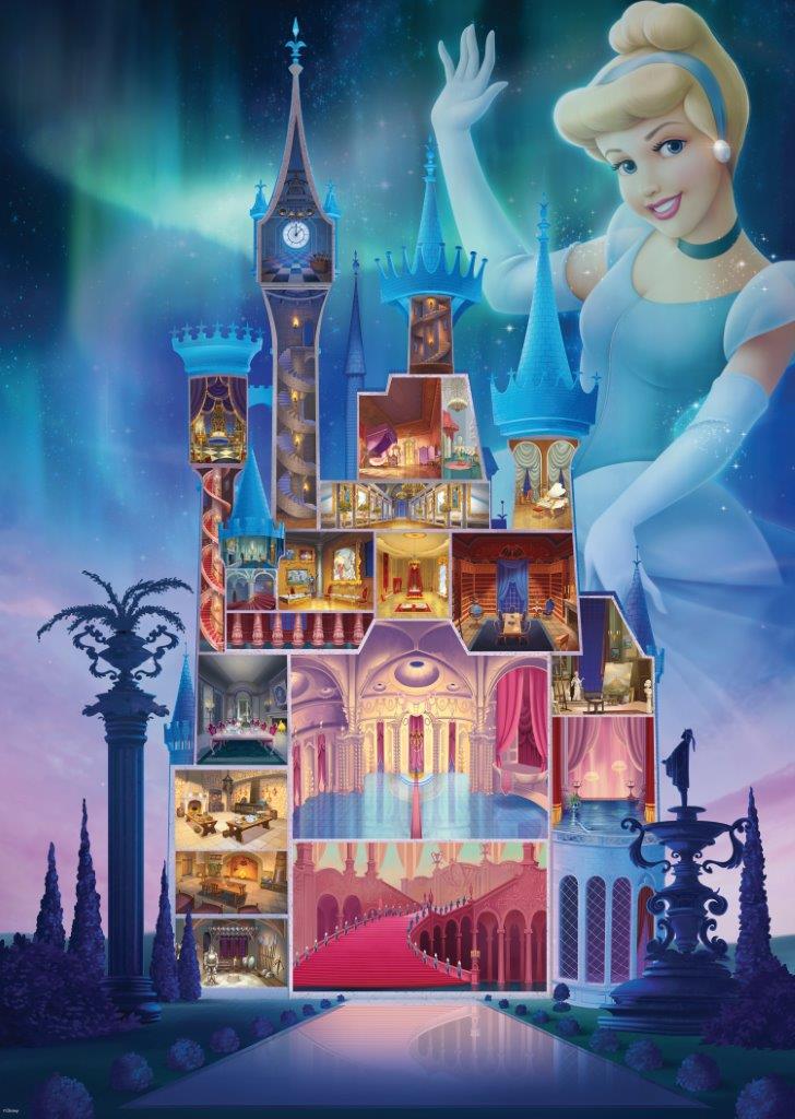 Disney Castles: Cinderella 1000pc Puzzle