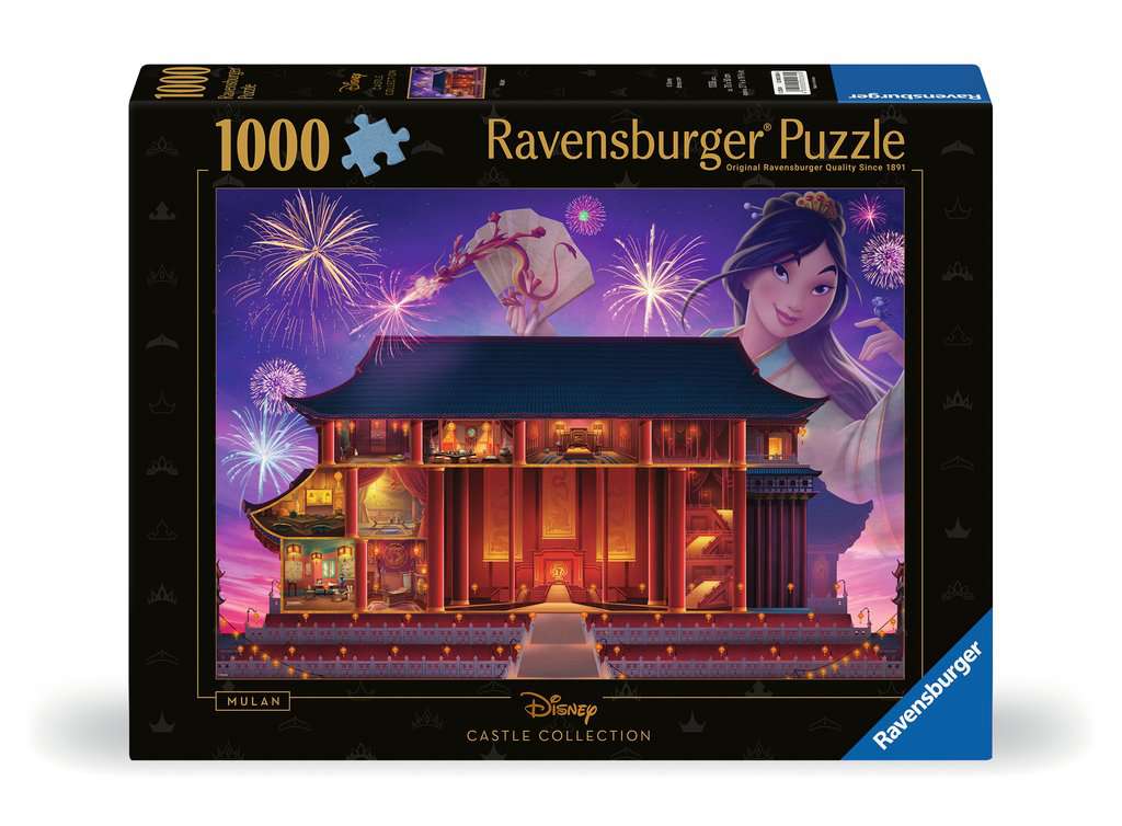 Disney Castles: Mulan 1000pc puzzle