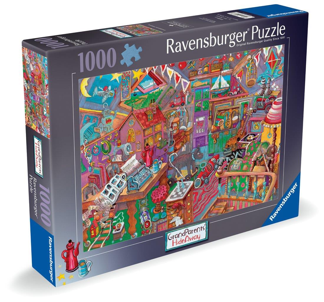 Ravensburger Grandparent's Hideaway 1000 Piece Jigsaw Puzzle