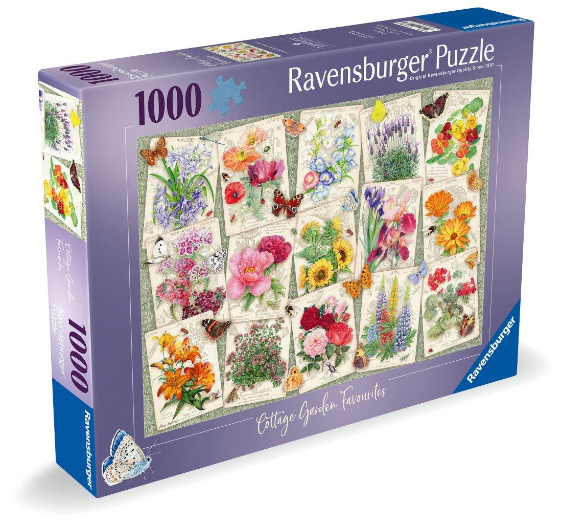 Ravensburger Garden Flowers 1000 Piece Jigsaw Puzzle