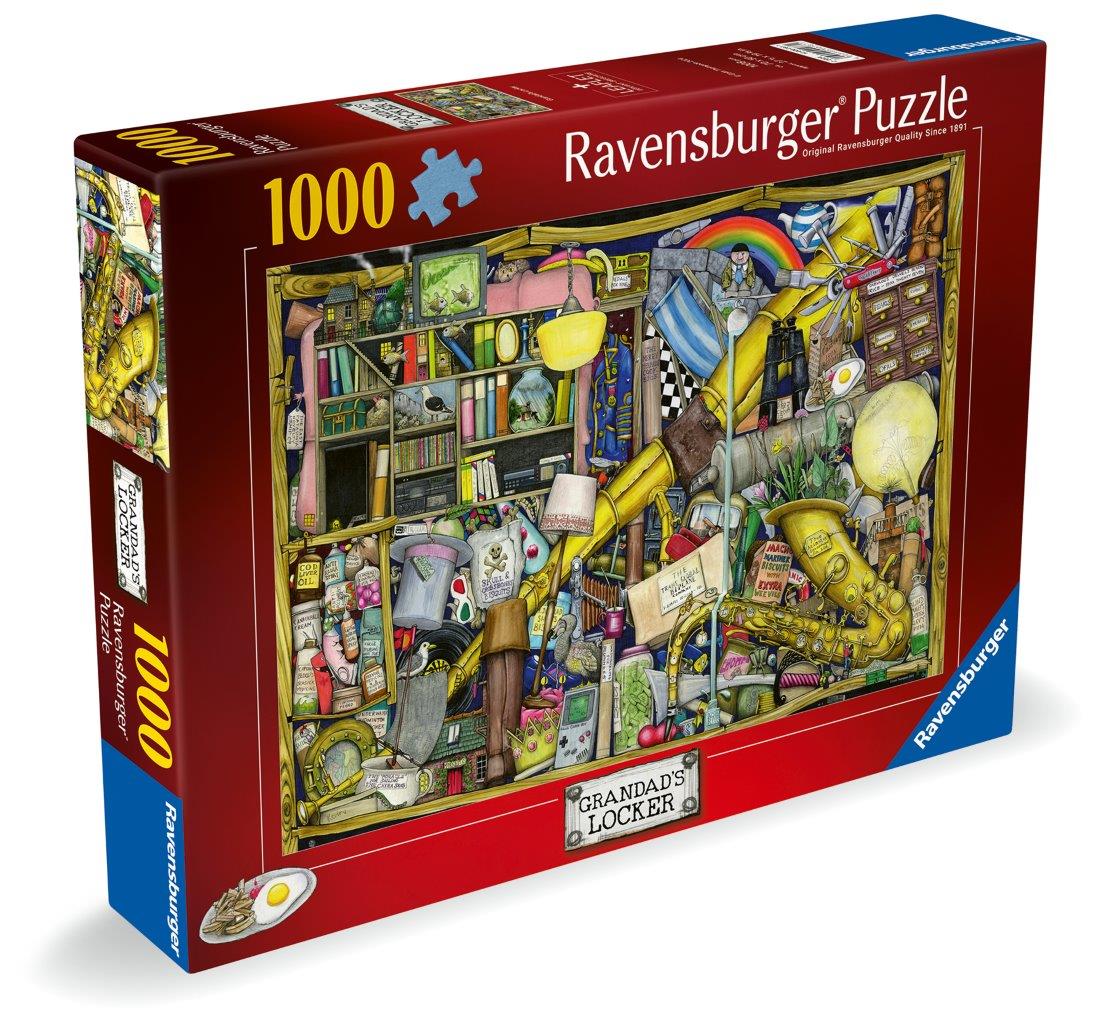 Ravensburger Grandad's Locker 1000 Piece Jigsaw Puzzle
