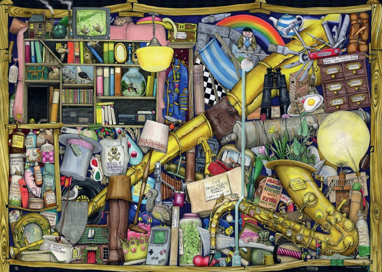 Ravensburger Grandad's Locker 1000 Piece Jigsaw Puzzle