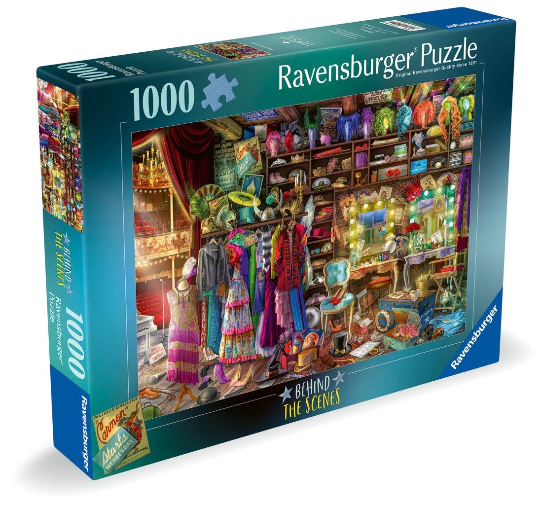 Ravensburger Amiee Stewart Backstage 1000 Piece Jigsaw Puzzle